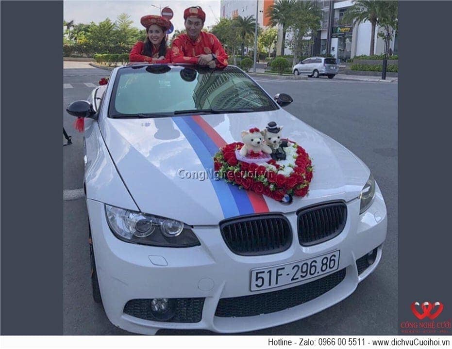 Cho thuê xe cưới - BMW mui trần